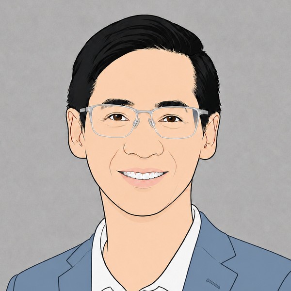 Illustrated portrait of Santana